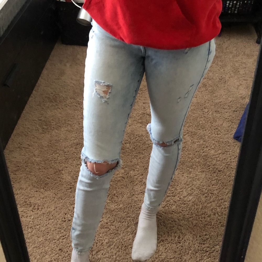 forever 21 // high waisted jeans